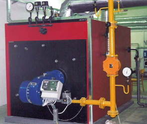 Low-pressure steam boilers for gaseous and liquid fuels THP-P - Foto